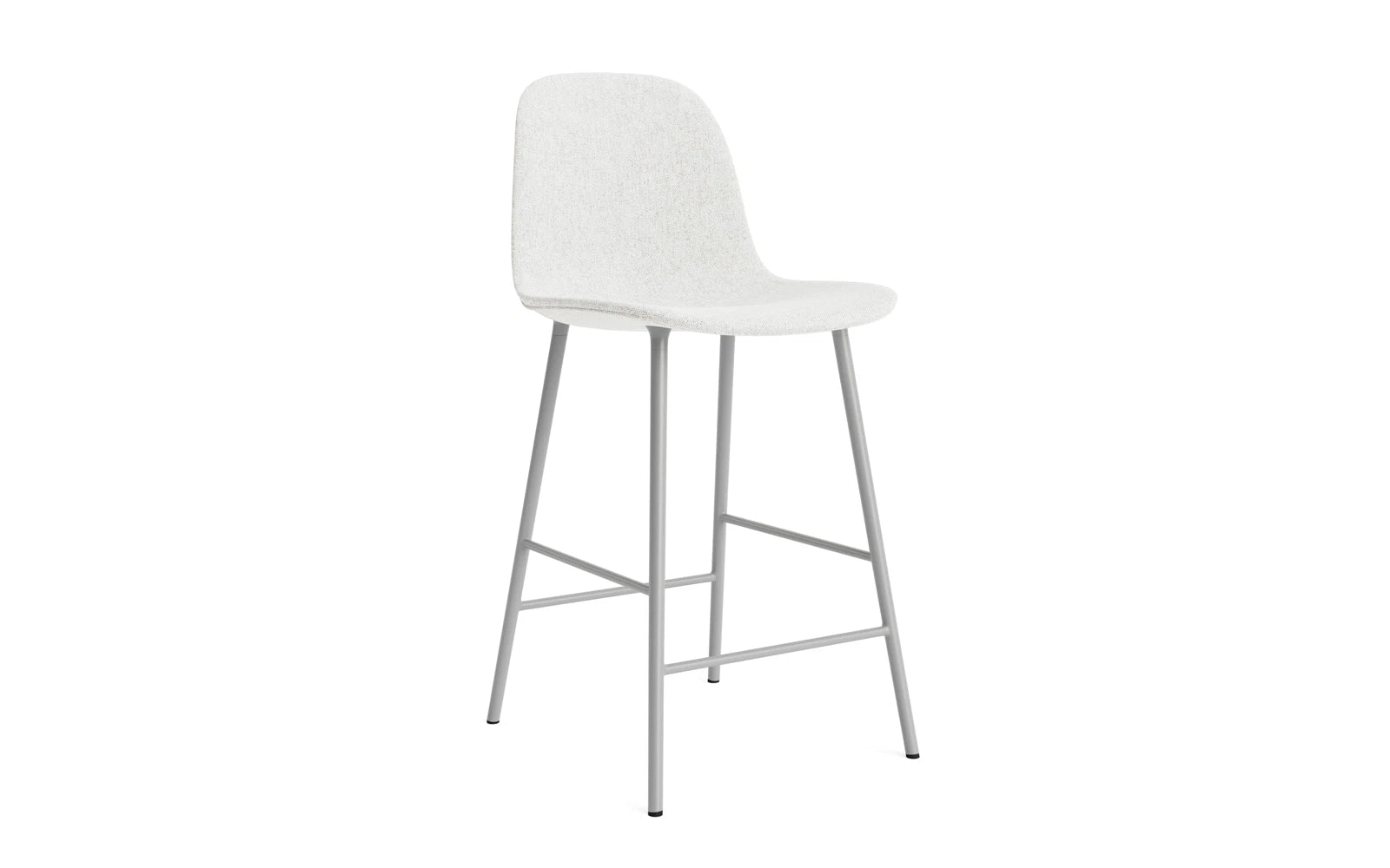 Form Barstuhl 65 cm gepolstert grau Stahl Hallingdal in Hallingdal 110 präsentiert im Onlineshop von KAQTU Design AG. Barstuhl ist von Normann Copenhagen