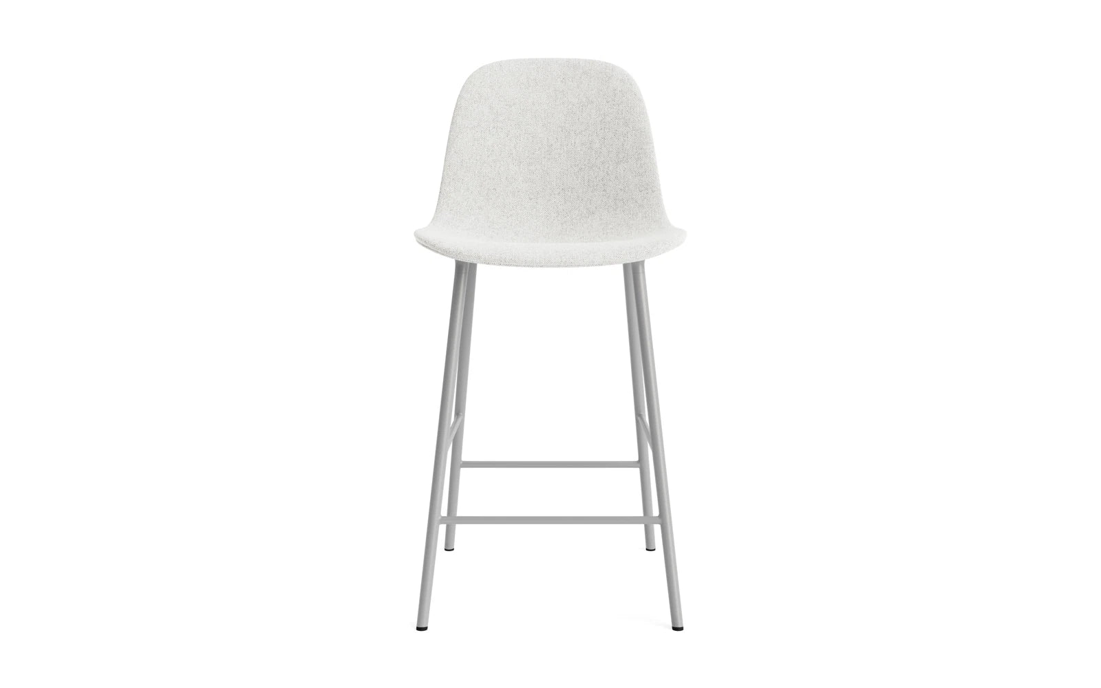 Form Barstuhl 65 cm gepolstert grau Stahl Hallingdal in Hallingdal 110 präsentiert im Onlineshop von KAQTU Design AG. Barstuhl ist von Normann Copenhagen
