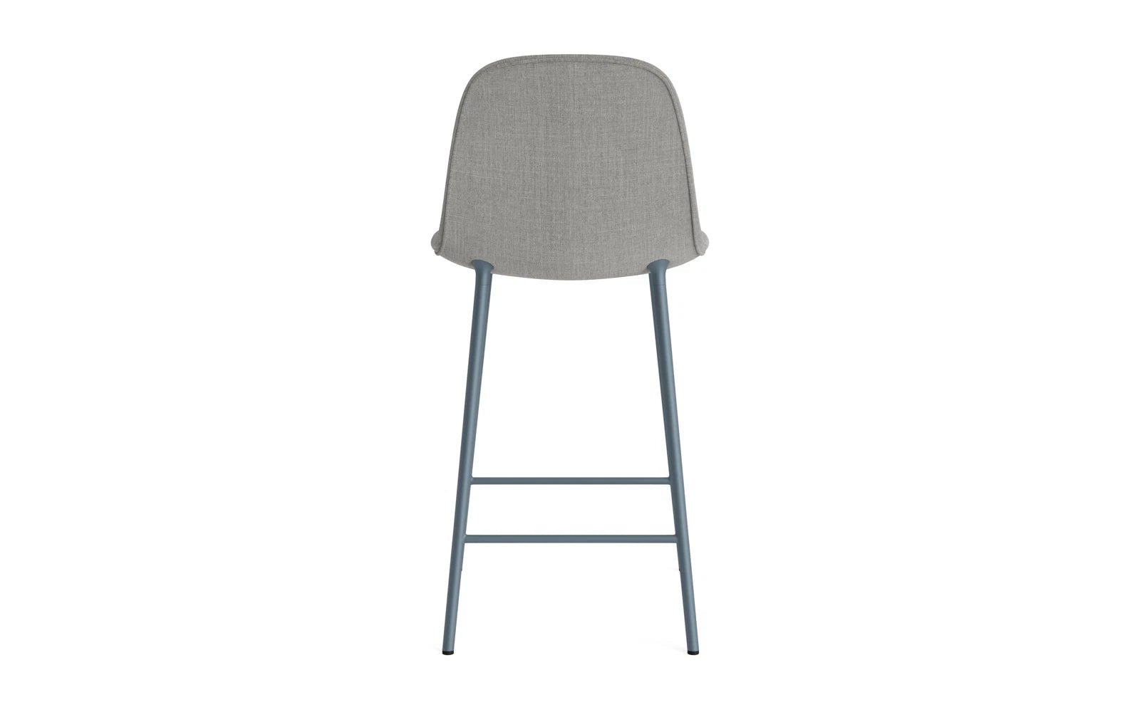Form Barstuhl 65 cm gepolstert Blau Stahl Remix in Remix 133 präsentiert im Onlineshop von KAQTU Design AG. Barstuhl ist von Normann Copenhagen