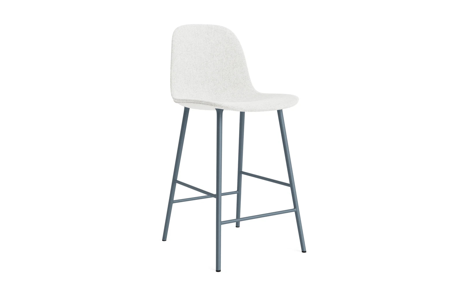 Form Barstuhl 65 cm gepolstert Blau Stahl Hallingdal in Hallingdal 110 präsentiert im Onlineshop von KAQTU Design AG. Barstuhl ist von Normann Copenhagen