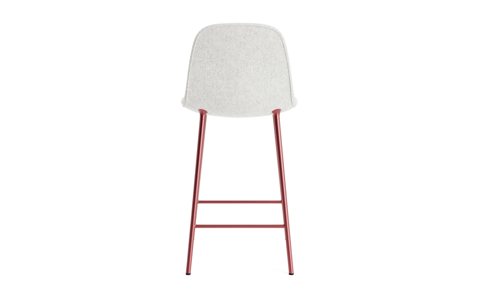 Form Barstuhl 65 cm gepolstert Rot Stahl Hallingdal in Hallingdal 110 präsentiert im Onlineshop von KAQTU Design AG. Barstuhl ist von Normann Copenhagen