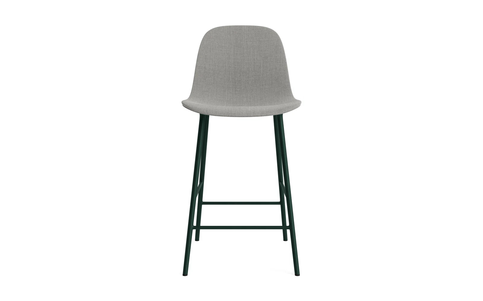 Form Barstuhl 65 cm gepolstert Grün Stahl Remix in Remix 133 präsentiert im Onlineshop von KAQTU Design AG. Barstuhl ist von Normann Copenhagen