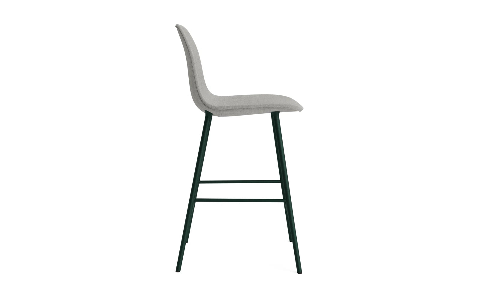 Form Barstuhl 65 cm gepolstert Grün Stahl Remix in Remix 133 präsentiert im Onlineshop von KAQTU Design AG. Barstuhl ist von Normann Copenhagen
