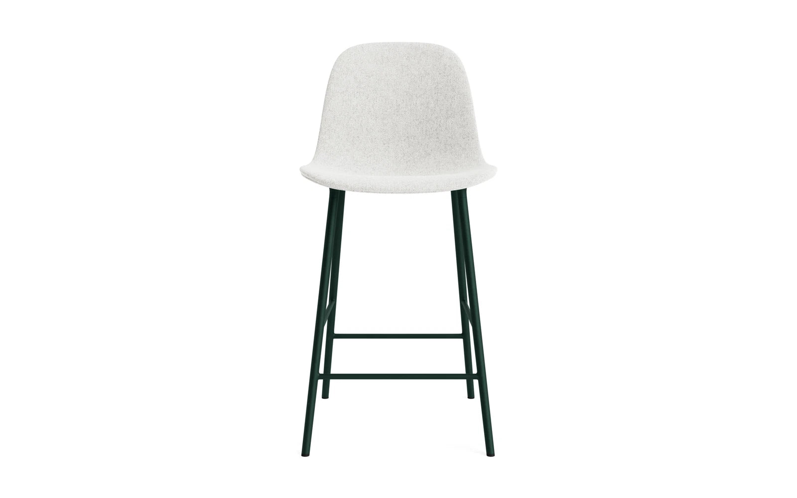 Form Barstuhl 65 cm gepolstert Grün Stahl Hallingdal in Hallingdal 110 präsentiert im Onlineshop von KAQTU Design AG. Barstuhl ist von Normann Copenhagen