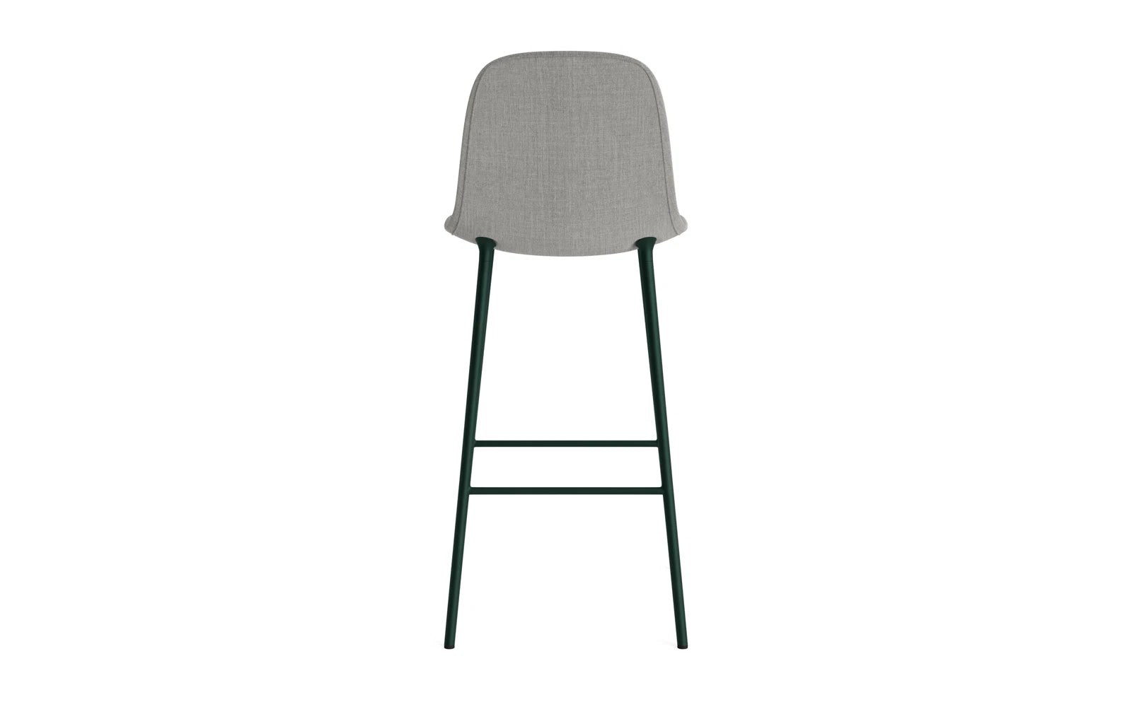 Form Barstuhl 75 cm gepolstert Grün Stahl Remix in Remix 133 präsentiert im Onlineshop von KAQTU Design AG. Barstuhl ist von Normann Copenhagen