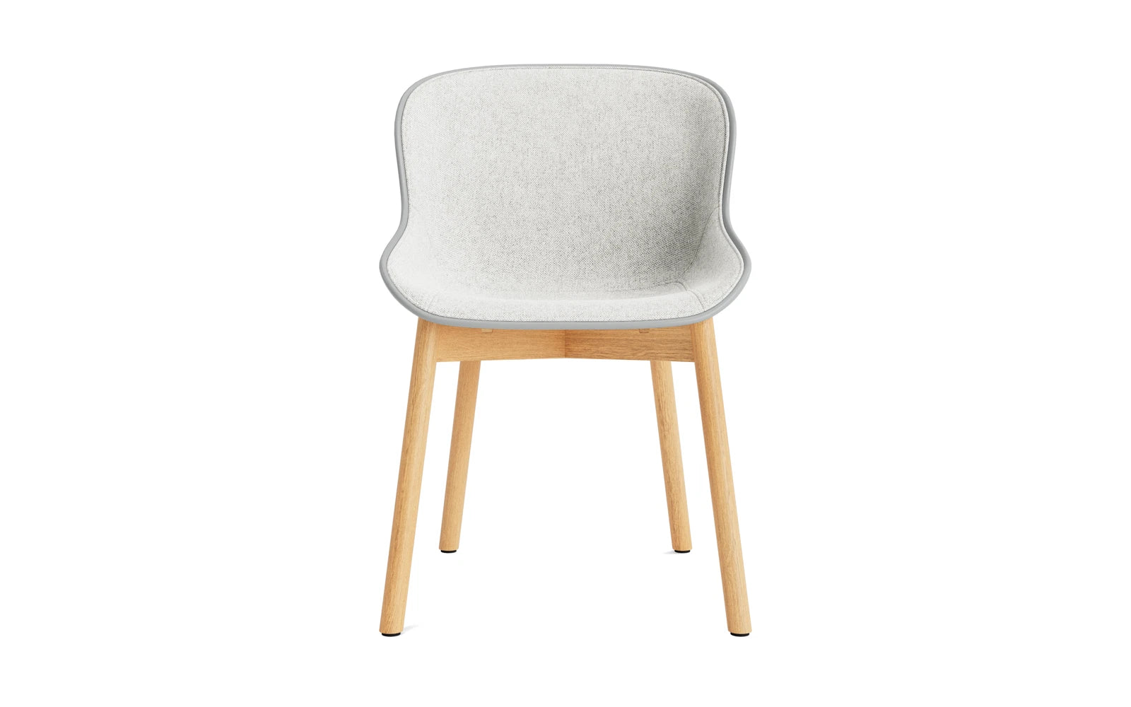 Hyg Stuhl Polster Eiche Grau/Hallingdal in Hallingdal 110 präsentiert im Onlineshop von KAQTU Design AG. Stuhl ist von Normann Copenhagen