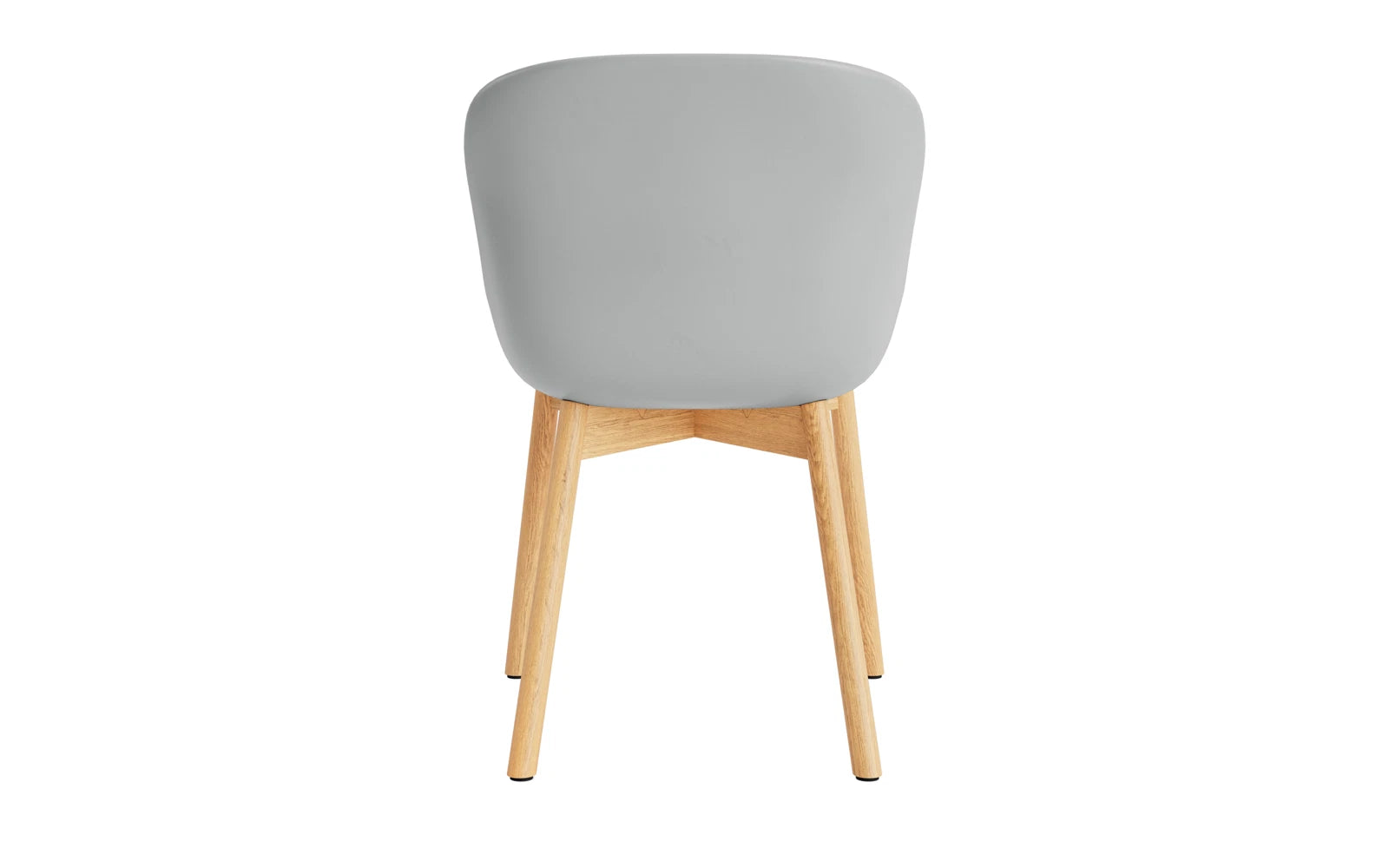Hyg Stuhl Polster Eiche Grau/Hallingdal in Hallingdal 110 präsentiert im Onlineshop von KAQTU Design AG. Stuhl ist von Normann Copenhagen