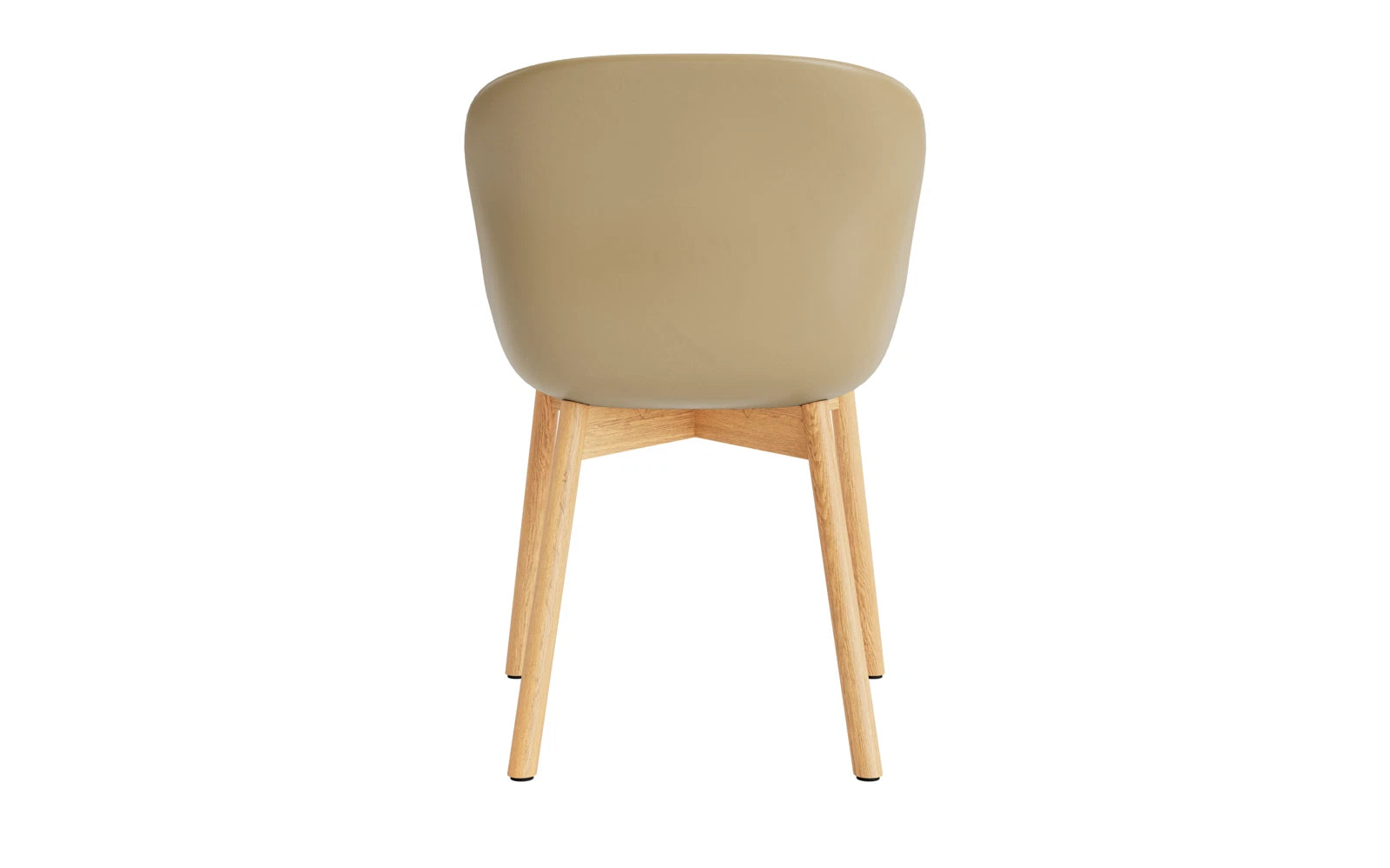 Hyg Stuhl Polster Eiche Sand/Remix in Remix 133 präsentiert im Onlineshop von KAQTU Design AG. Stuhl ist von Normann Copenhagen