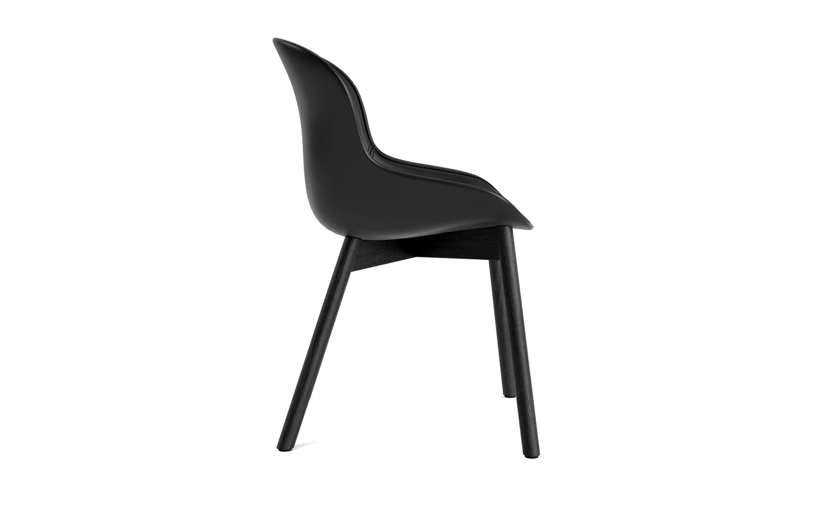 Hyg Stuhl Polster Schwarze Eiche Schwarz/Ultra in Ultra 41599 präsentiert im Onlineshop von KAQTU Design AG. Stuhl ist von Normann Copenhagen