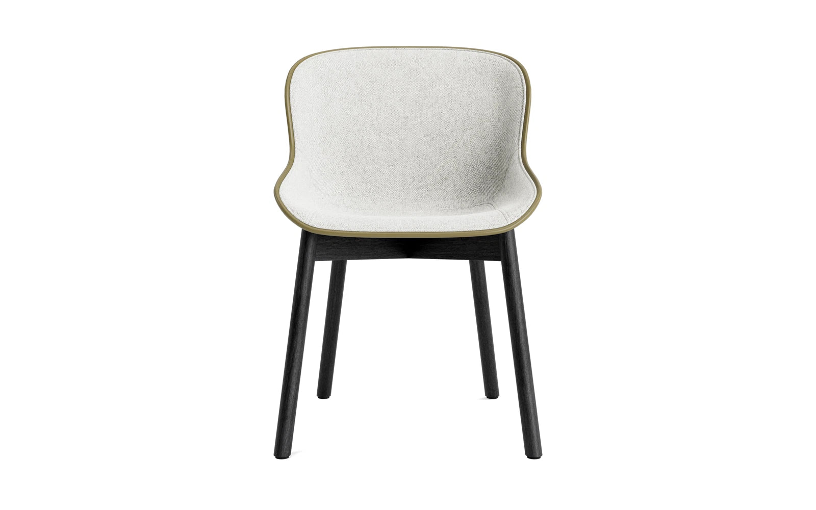Hyg Stuhl Polster Schwarze Eiche Olive/Hallingdal in Hallingdal 110 präsentiert im Onlineshop von KAQTU Design AG. Stuhl ist von Normann Copenhagen