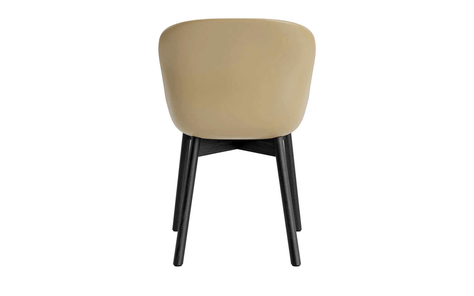 Hyg Stuhl Polster Schwarze Eiche Sand/Hallingdal in Hallingdal 110 präsentiert im Onlineshop von KAQTU Design AG. Stuhl ist von Normann Copenhagen