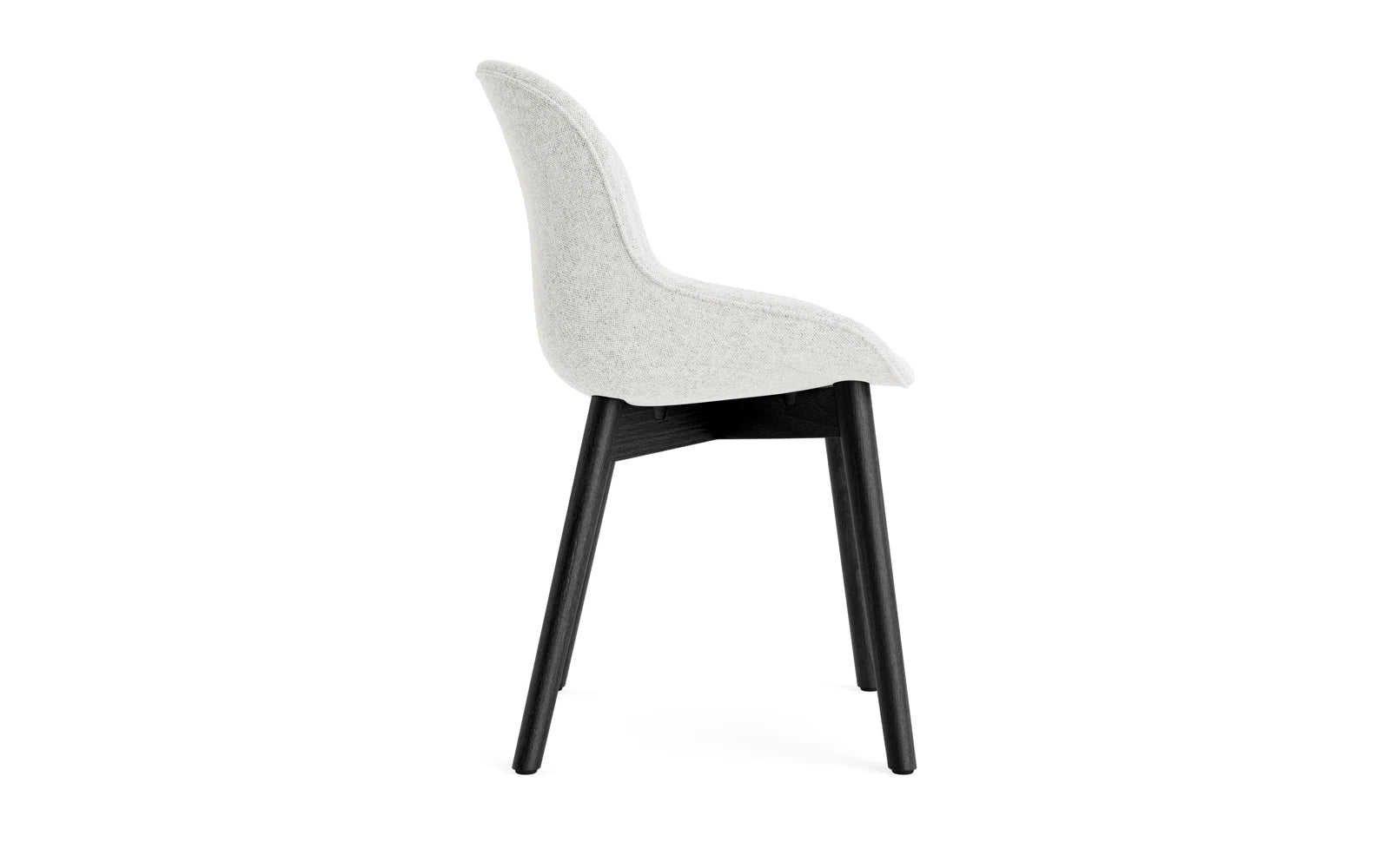 Hyg Stuhl vollpolster schwarze Eiche Hallingdal in Hallingdal 110 präsentiert im Onlineshop von KAQTU Design AG. Stuhl ist von Normann Copenhagen