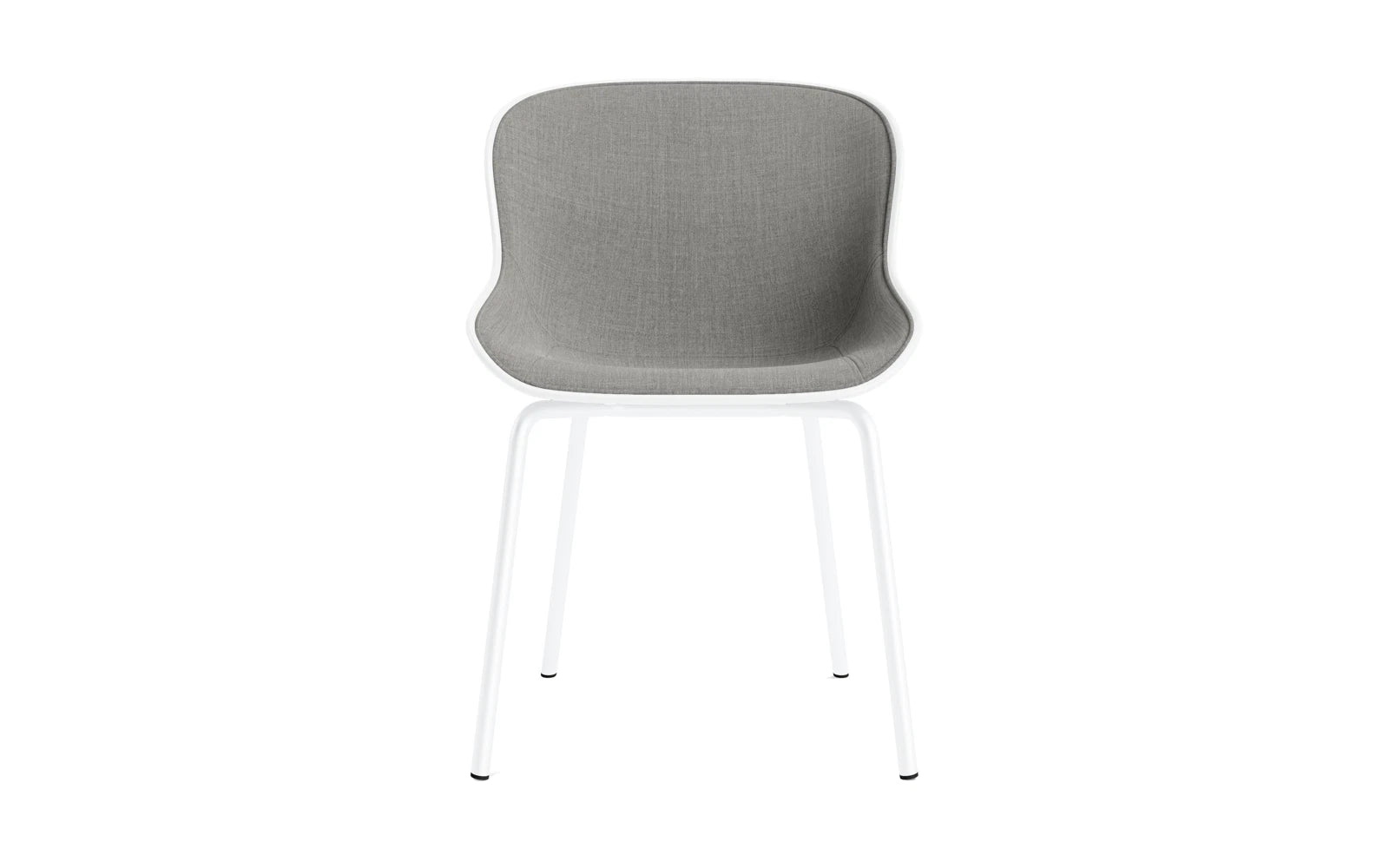 Hyg Stuhl Frontpolster Weiss stahl Weiss/Remix in Remix 133 präsentiert im Onlineshop von KAQTU Design AG. Stuhl ist von Normann Copenhagen