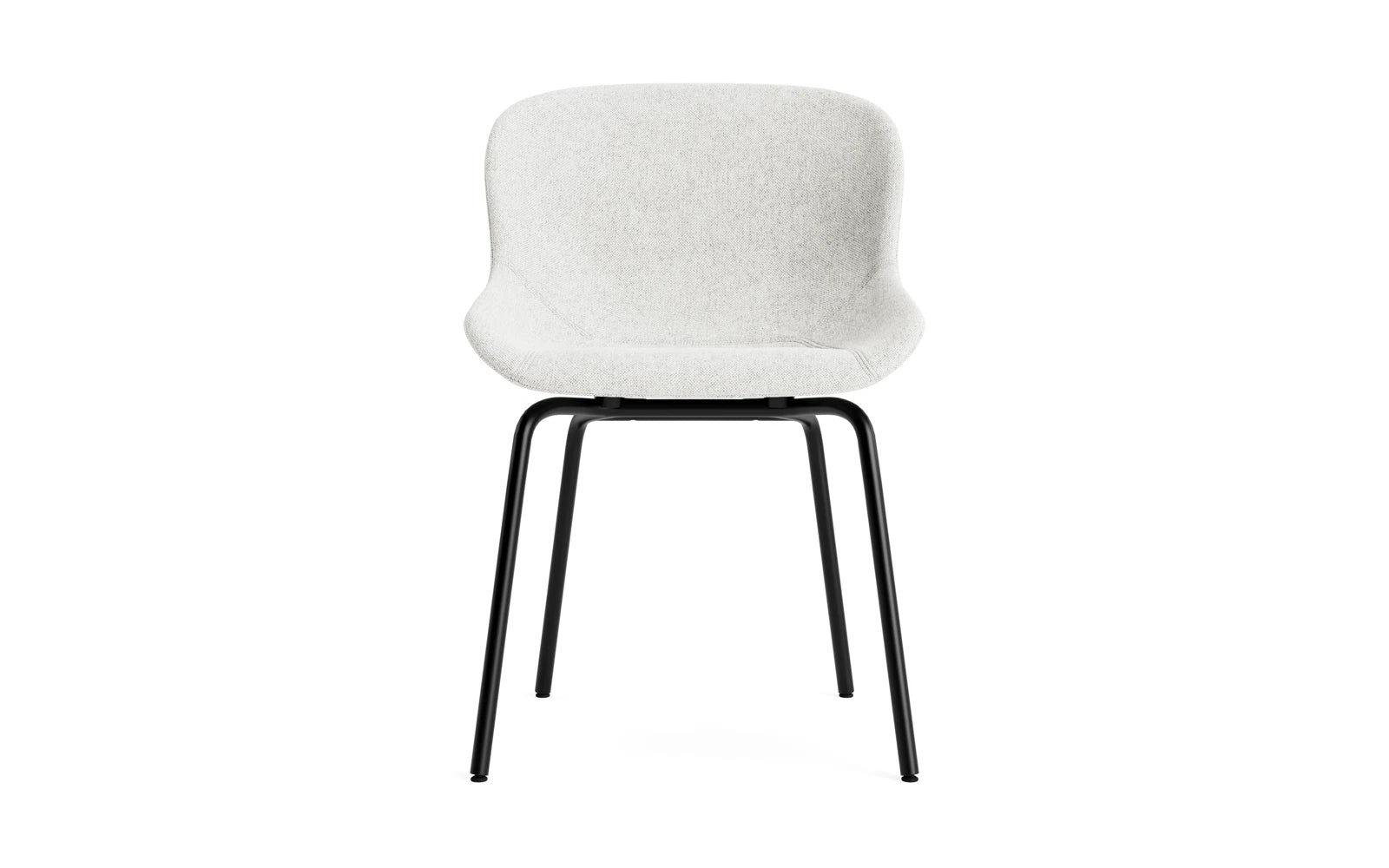 Hyg Stuhl gepolstert Schwarz stahl Hallingdal in Hallingdal 110 präsentiert im Onlineshop von KAQTU Design AG. Stuhl ist von Normann Copenhagen