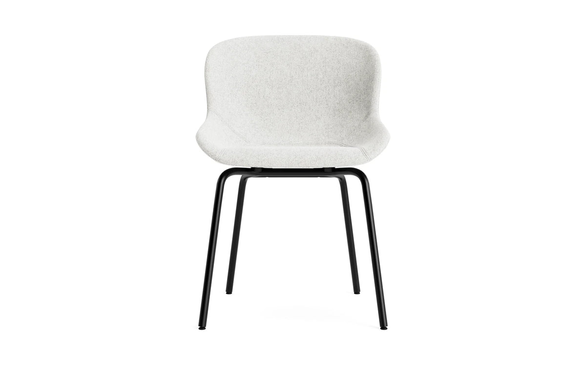 Hyg Stuhl gepolstert Schwarz stahl Hallingdal in Hallingdal 110 präsentiert im Onlineshop von KAQTU Design AG. Stuhl ist von Normann Copenhagen