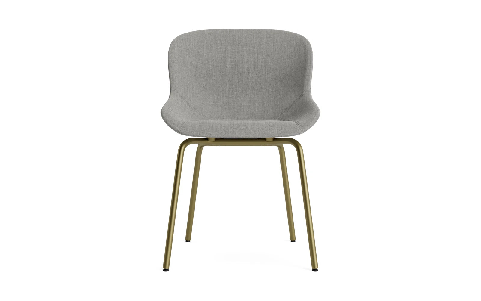 Der Hyg Stuhl von Normann Copenhagen vereint dänische Hygge mit sanften Linien und gemütlicher Polsterung. Wählbar in Stoff oder Leder.