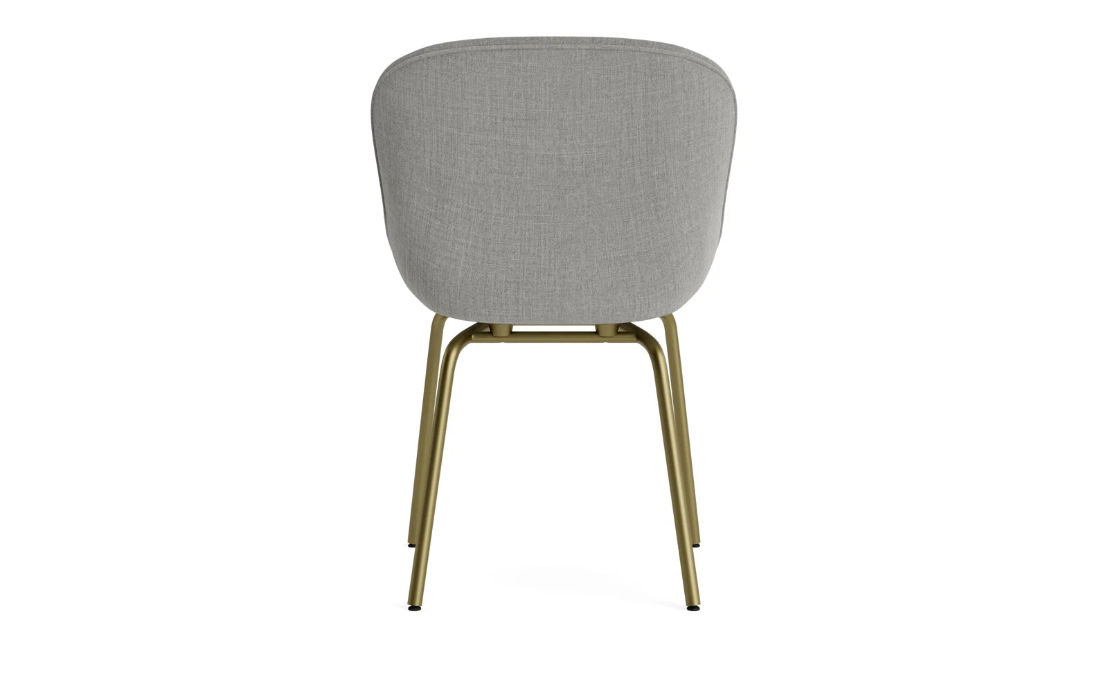 Der Hyg Stuhl von Normann Copenhagen vereint dänische Hygge mit sanften Linien und gemütlicher Polsterung. Wählbar in Stoff oder Leder.