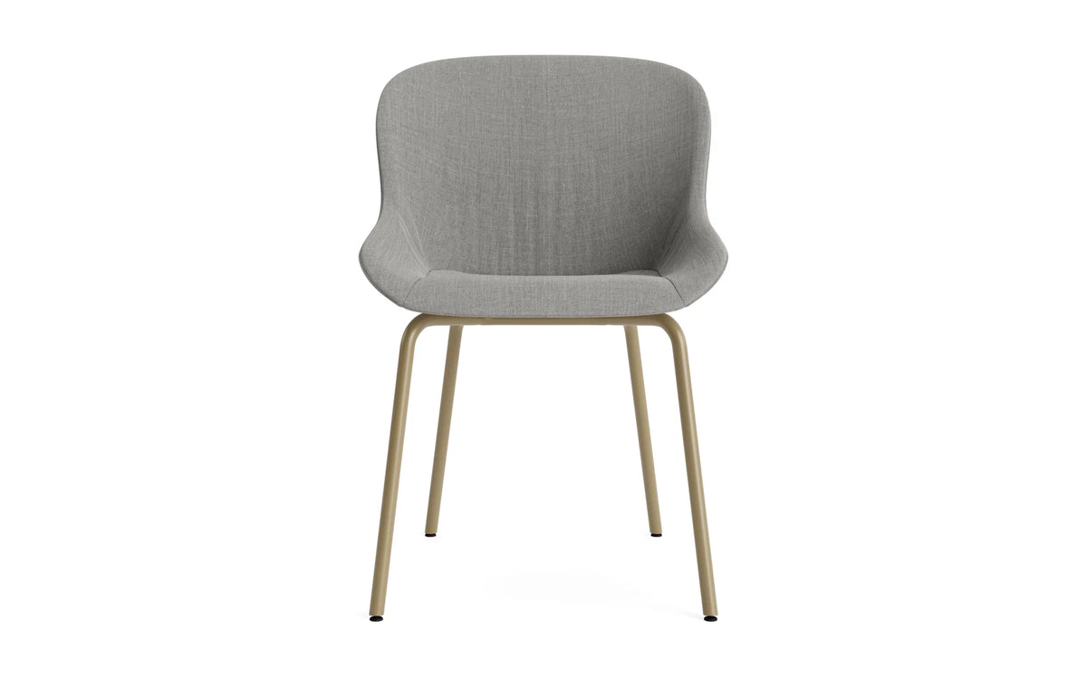 Hyg Comfort Stuhl Vollpolster Sand stahl Remix in Remix 133 präsentiert im Onlineshop von KAQTU Design AG. Stuhl ist von Normann Copenhagen