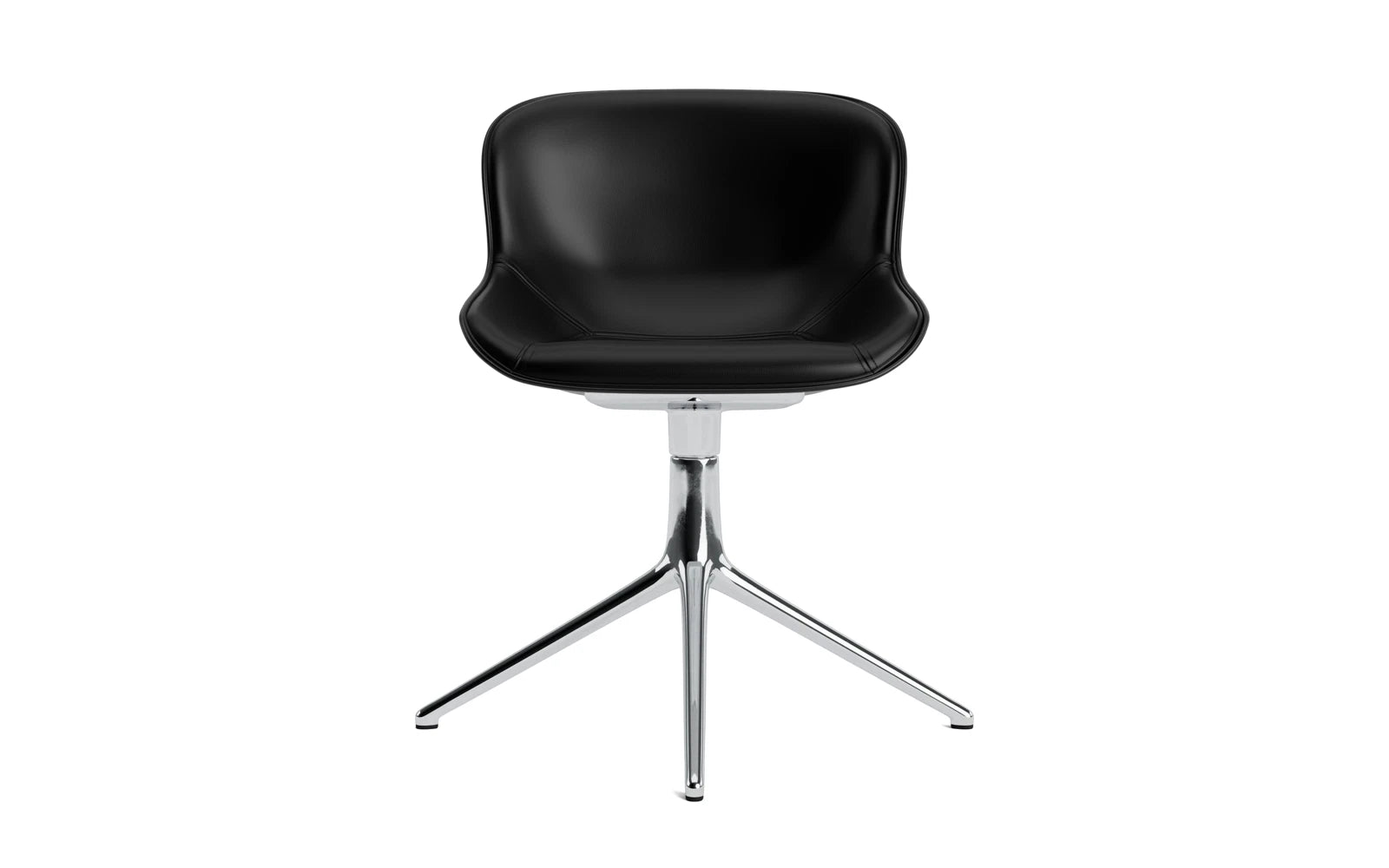 Hyg Drehstuhl 4B gepolstert Alu Schwartz /Ultra in Ultra 41599 präsentiert im Onlineshop von KAQTU Design AG. Drehstuhl ist von Normann Copenhagen