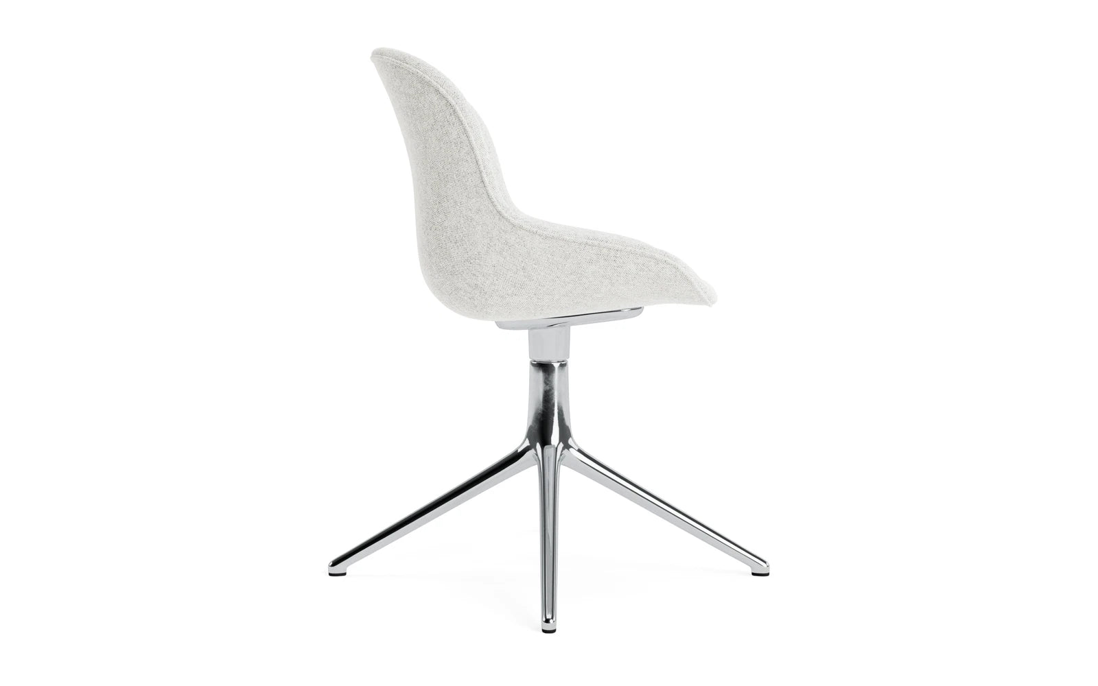 Hyg Drehstuhl gepolstert 4B aluminium Hallingdal in Hallingdal 110 präsentiert im Onlineshop von KAQTU Design AG. Drehstuhl ist von Normann Copenhagen