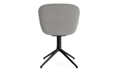 Hyg Comfort chaise pivotante 4B rembourrée aluminium noir