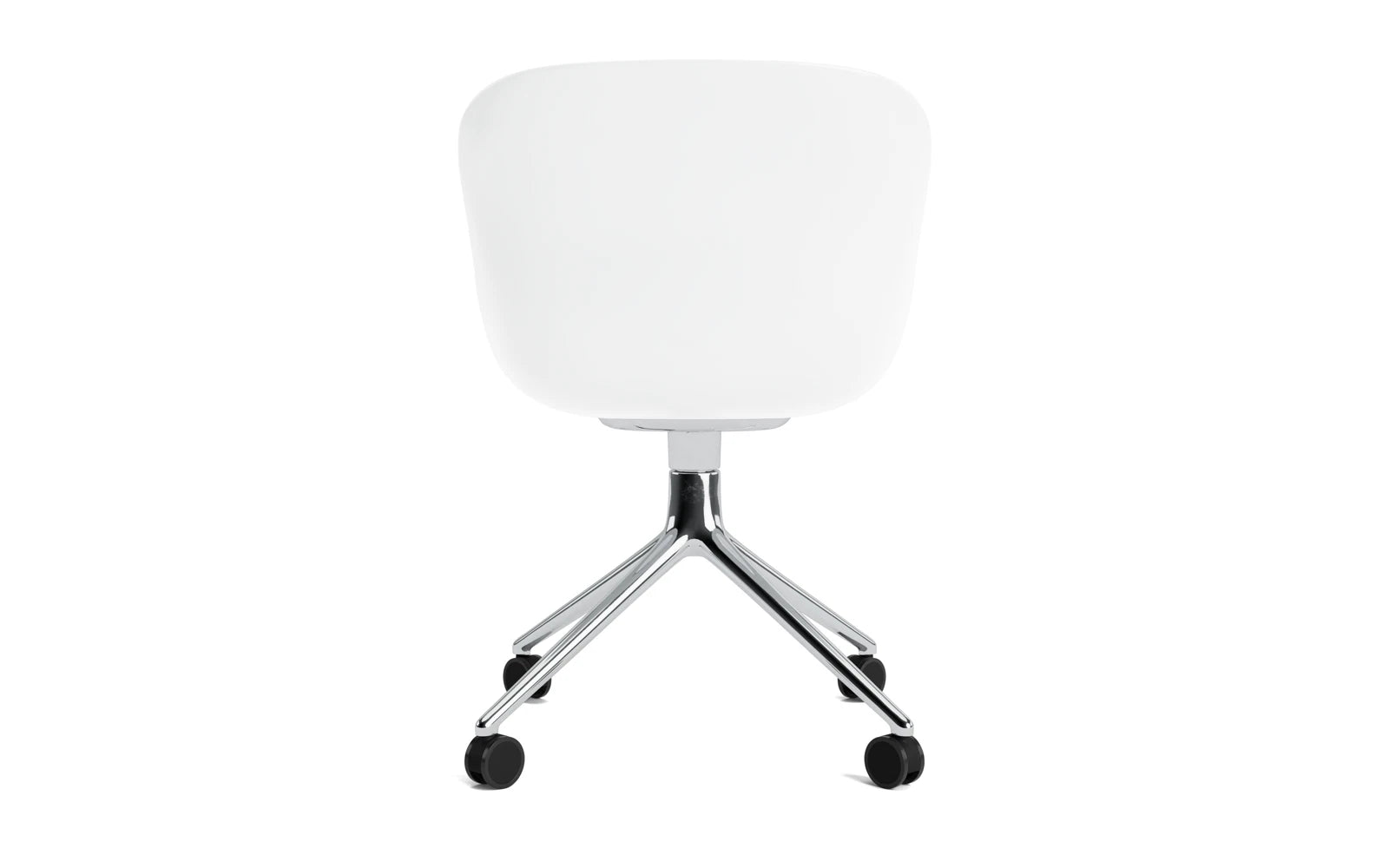 Hyg Drehstuhl 4W Aluminium Weiss/Remix in Remix 133 präsentiert im Onlineshop von KAQTU Design AG. Drehstuhl ist von Normann Copenhagen