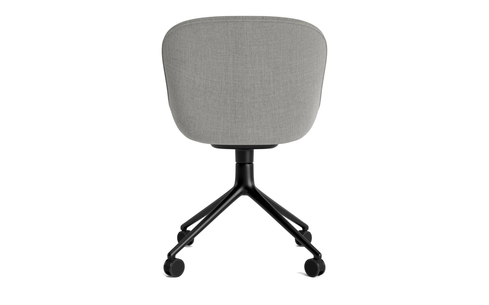Hyg Drehstuhl 4W vollpolster schwarzes aluminium Remix in Remix 133 präsentiert im Onlineshop von KAQTU Design AG. Drehstuhl ist von Normann Copenhagen