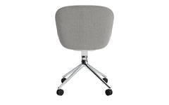 Sedia girevole Hyg Comfort 4W completamente rivestita in alluminio