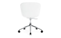 Chaise pivotante Hyg avec coussin avant à roulettes