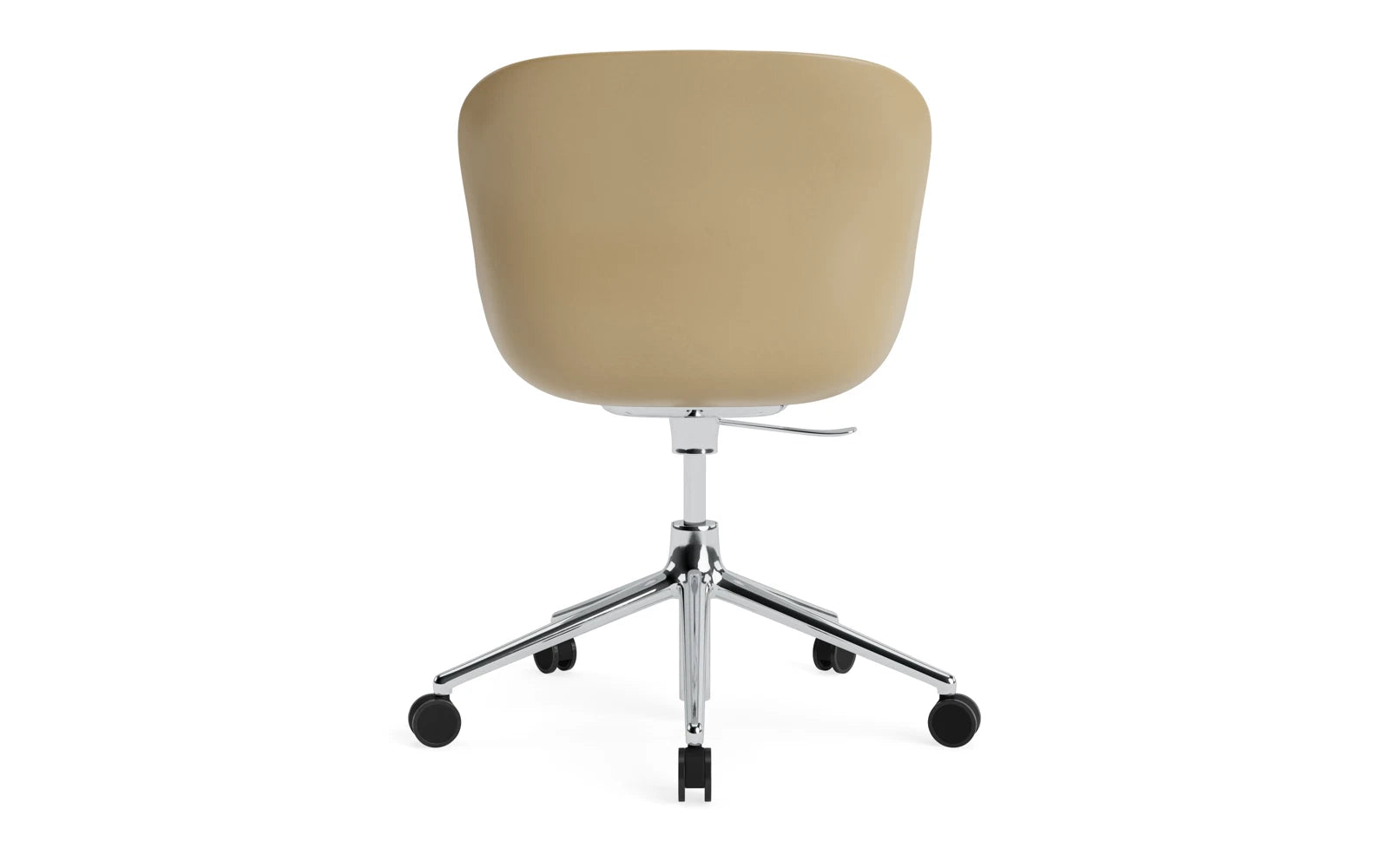 Der Hyg Drehsessel von Normann Copenhagen vereint Hygge-Gemütlichkeit mit modernem Design. Perfekt für stilvolle Entspannung.