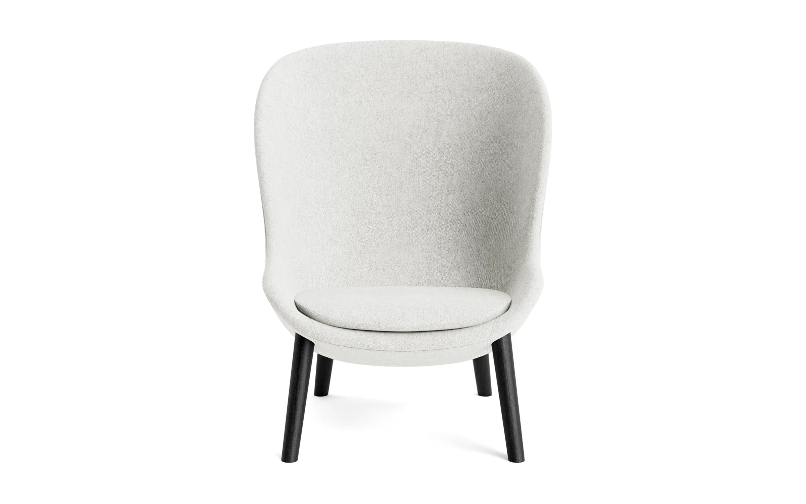 Hyg Lounge-Sessel Hoch schwarze Eiche Hallingdal in Hallingdal 110 präsentiert im Onlineshop von KAQTU Design AG. Sessel ist von Normann Copenhagen