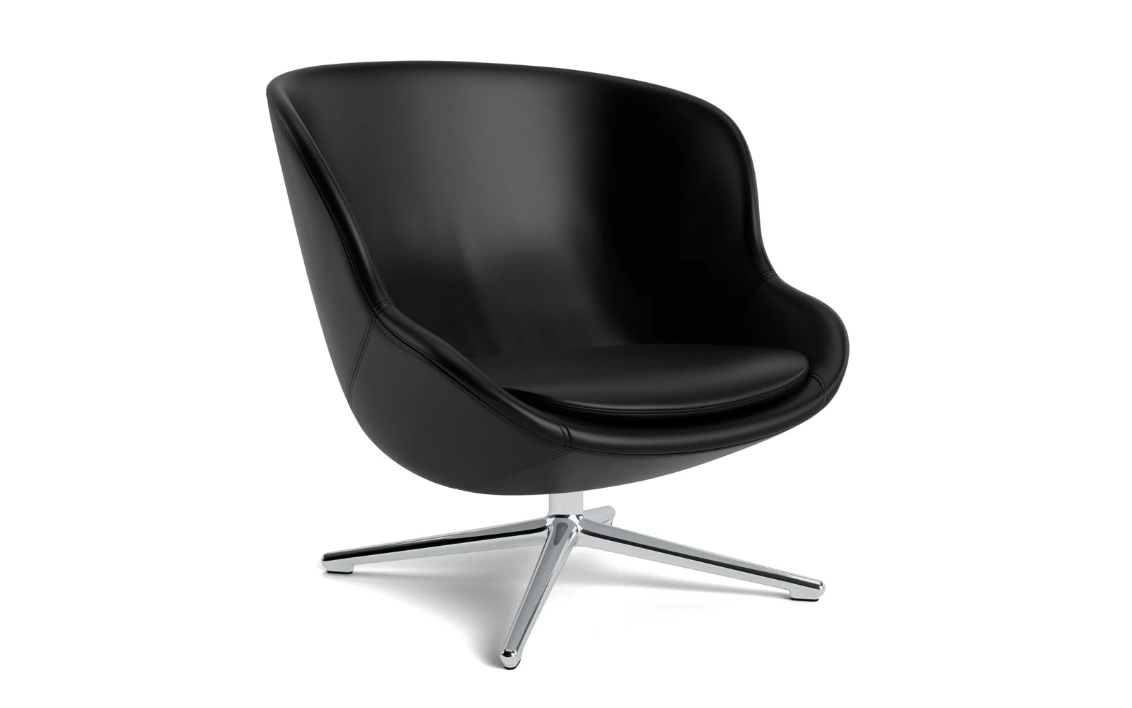 Der Hyg Lounge Drehsessel von Normann Copenhagen vereint Hygge, Komfort und stilvolles Design. Wählen Sie aus vielfältigen Polsterungen.