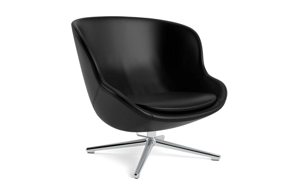 Hyg Lounge-Sessel Niedrig mit Drehgestell Aluminium Tilt Ultra in Ultra 41599 präsentiert im Onlineshop von KAQTU Design AG. Drehsessel ist von Normann Copenhagen