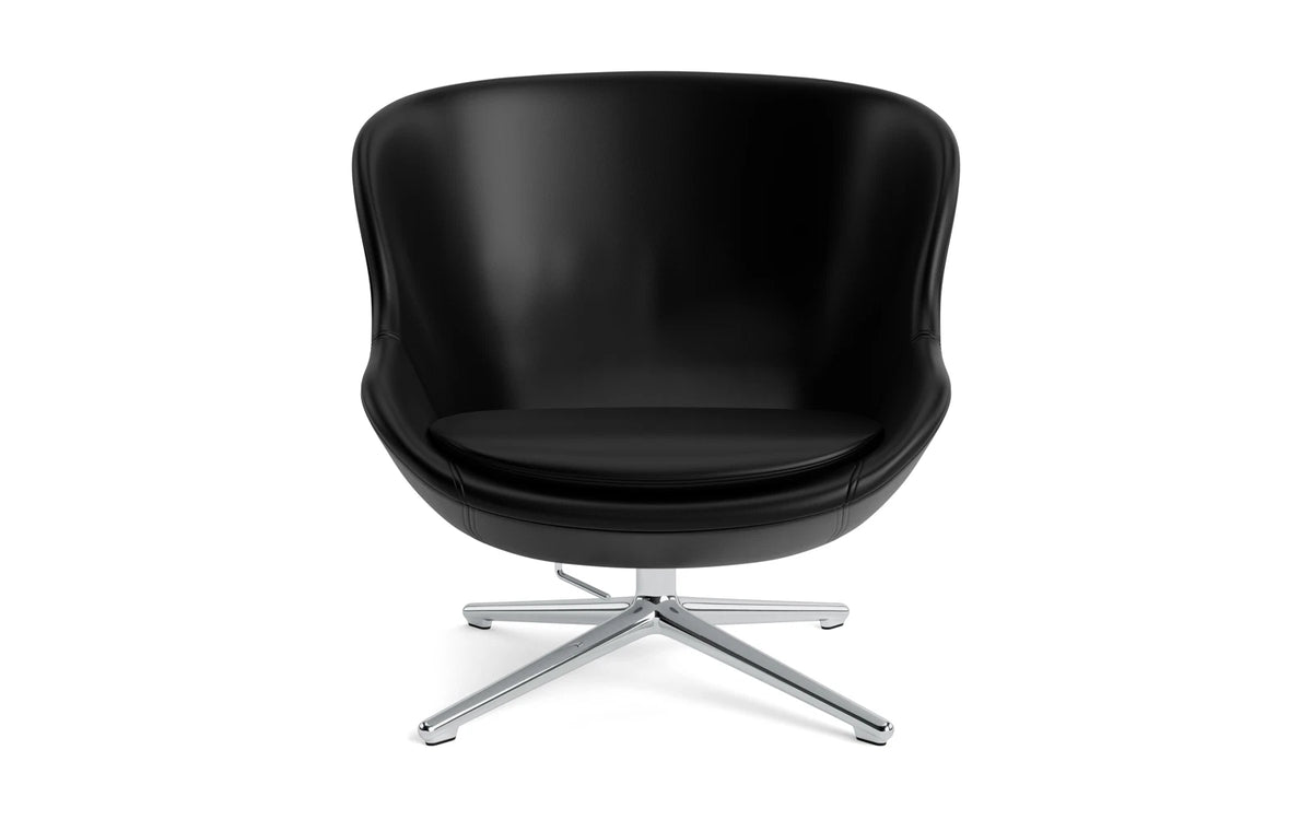 Hyg Lounge-Sessel Niedrig mit Drehgestell Aluminium Tilt Ultra in Ultra 41599 präsentiert im Onlineshop von KAQTU Design AG. Drehsessel ist von Normann Copenhagen