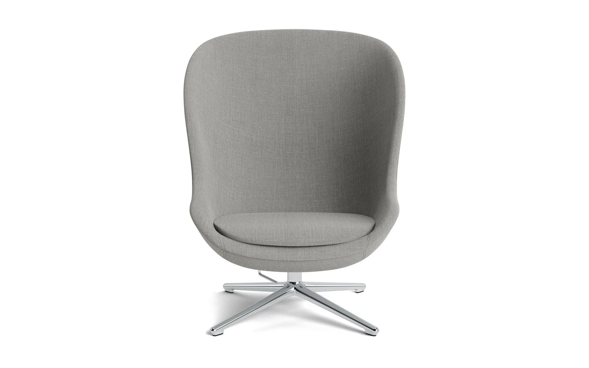 Hyg Lounge-Sessel Hoch mit Drehgestell Aluminium Tilt Remix in Remix 133 präsentiert im Onlineshop von KAQTU Design AG. Drehsessel ist von Normann Copenhagen