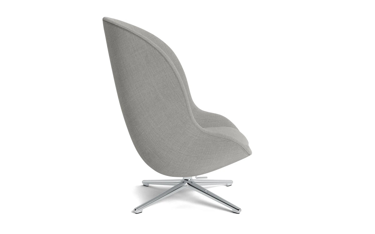 Hyg Lounge-Sessel Hoch mit Drehgestell Aluminium Tilt Remix in Remix 133 präsentiert im Onlineshop von KAQTU Design AG. Drehsessel ist von Normann Copenhagen