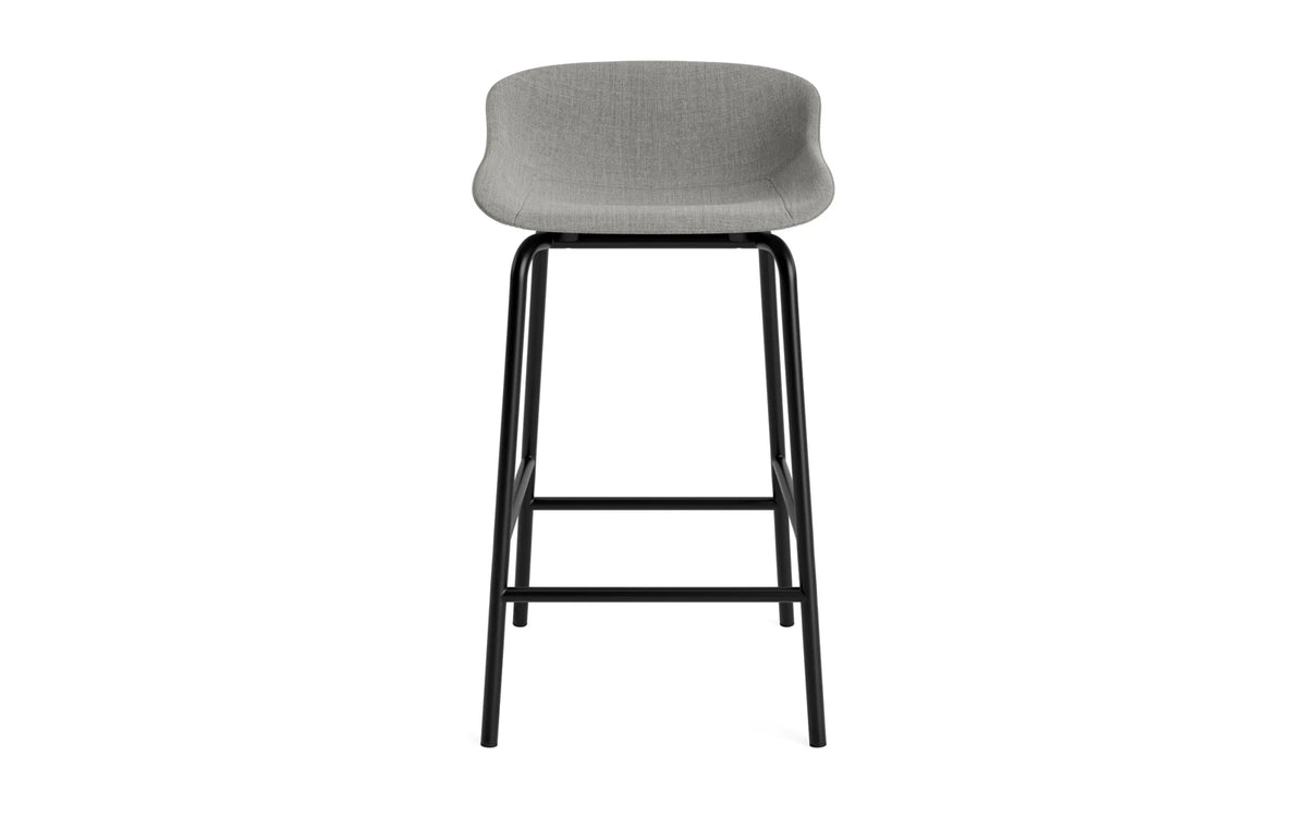 Hyg Barhocker 65 cm vollpolster schwartz stahl Remix in Remix 133 präsentiert im Onlineshop von KAQTU Design AG. Barhocker ist von Normann Copenhagen