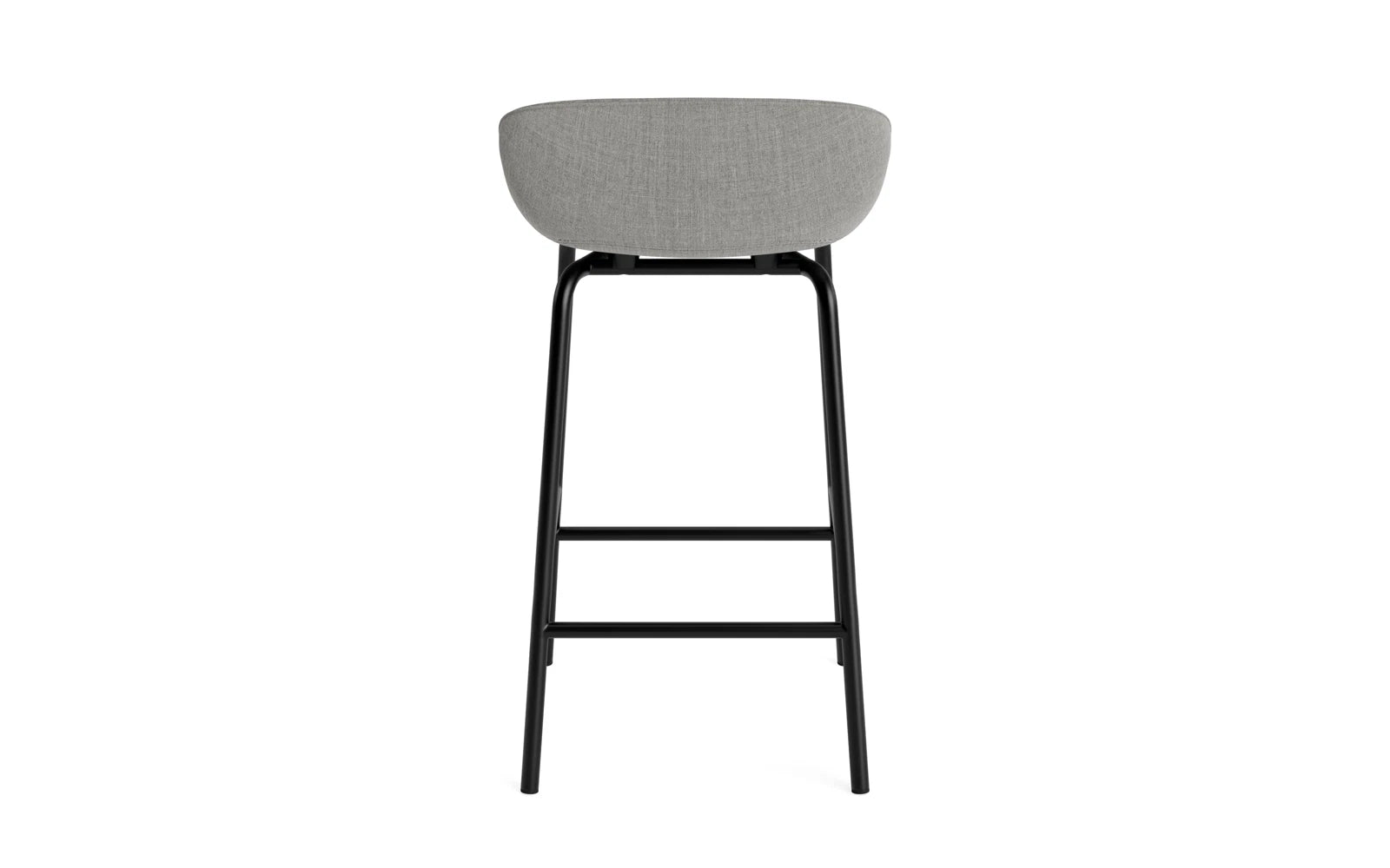 Der Hyg Barhocker von Normann Copenhagen vereint dänische Hygge mit Komfort. Gepolstert, 65 cm hoch, ideal für gemütliche Räume.