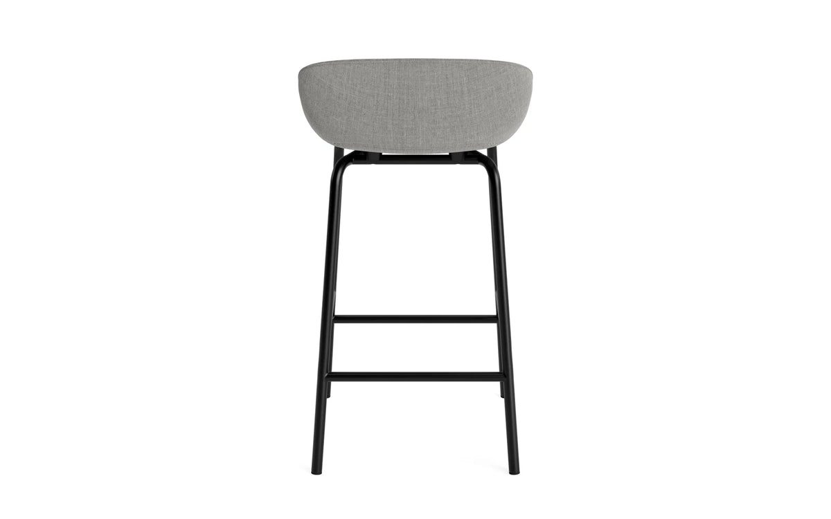 Hyg Barhocker 65 cm vollpolster schwartz stahl Remix in Remix 133 präsentiert im Onlineshop von KAQTU Design AG. Barhocker ist von Normann Copenhagen