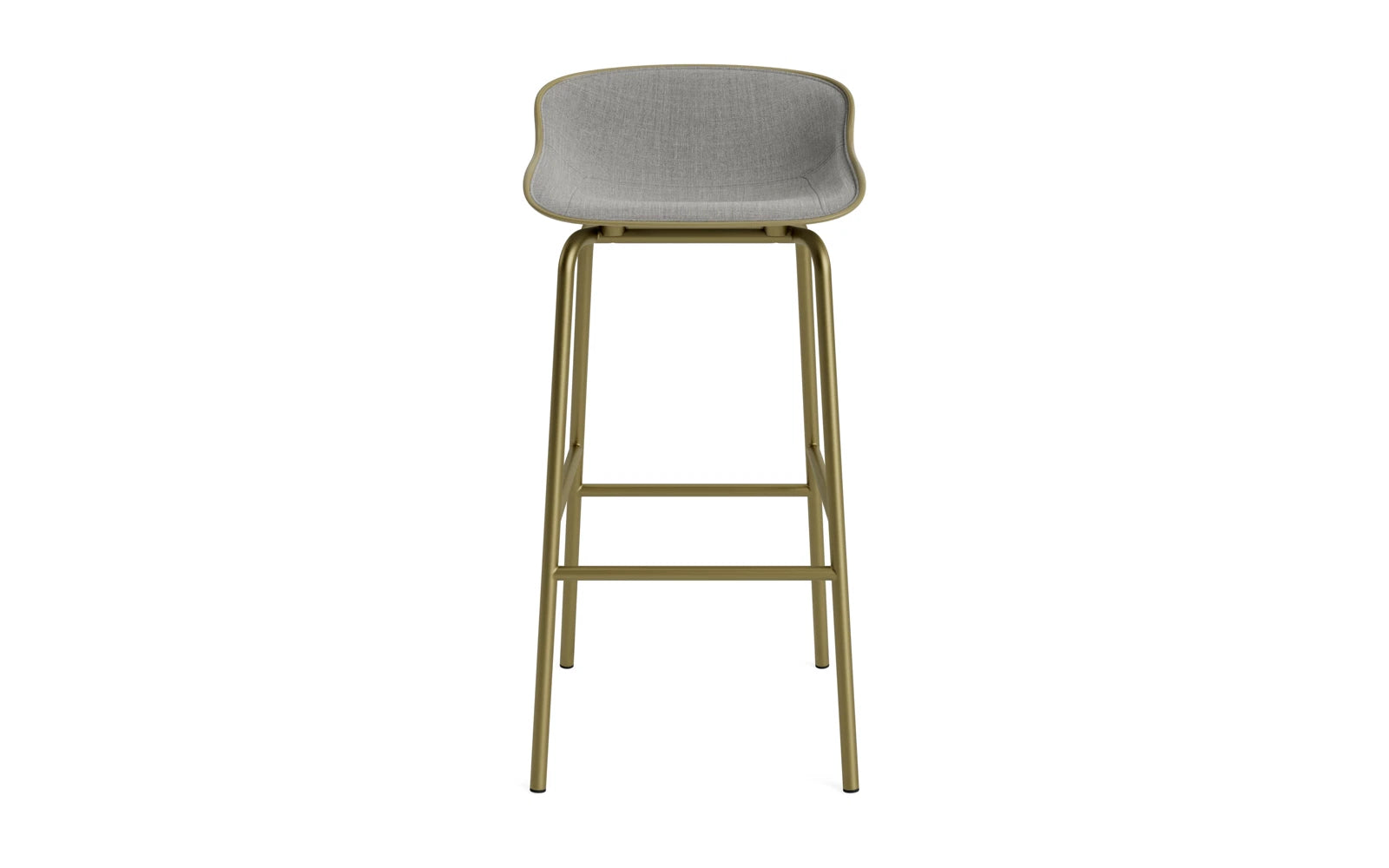 Der Hyg Barhocker 75 cm in Olive von Normann Copenhagen vereint Hygge-Gemütlichkeit mit stilvollem Design. Perfekt für Ess- und Loungebereiche.
