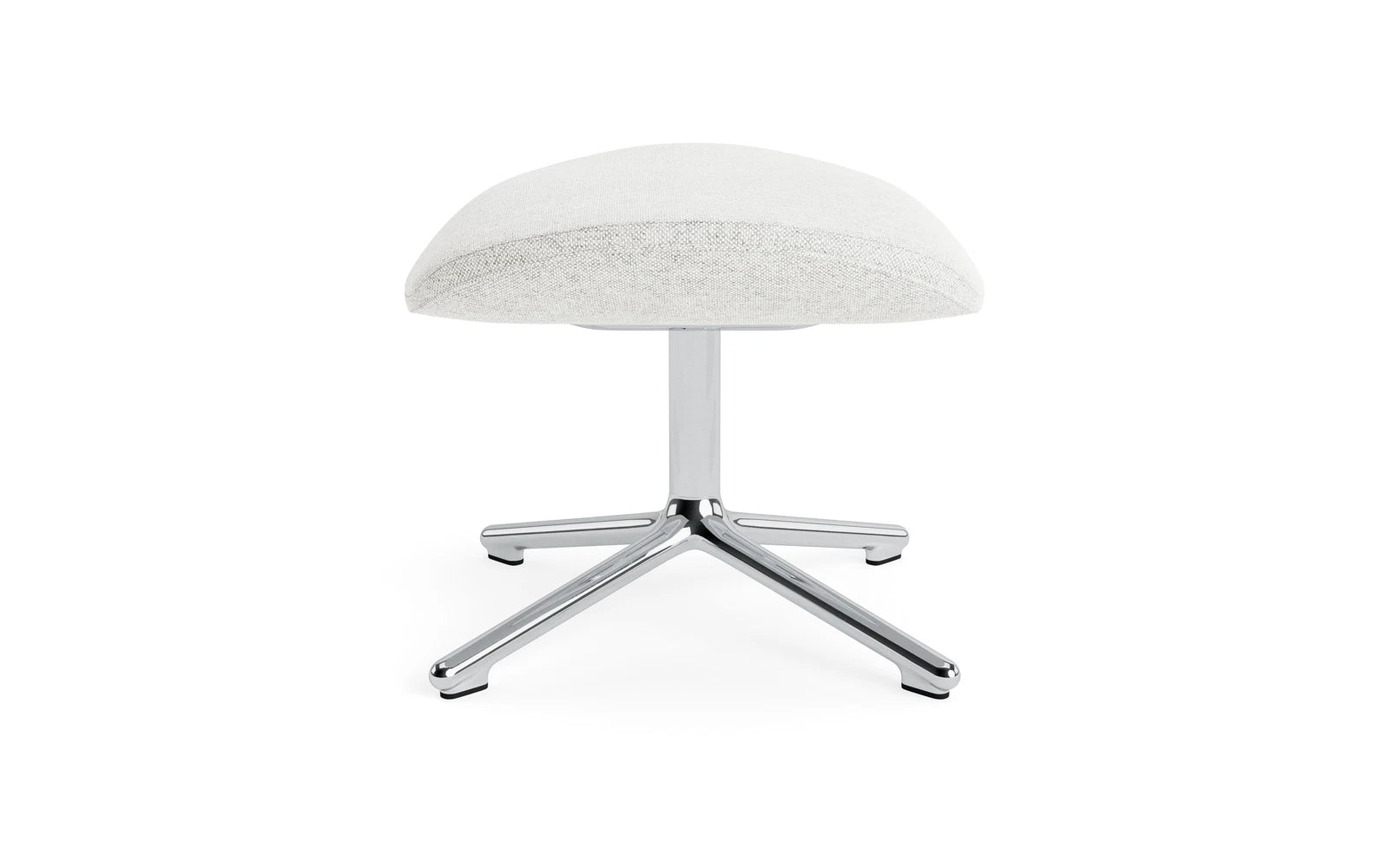 Hyg Fusshocker drehbar Alu Hallingdal in Hallingdal 110 präsentiert im Onlineshop von KAQTU Design AG. Ottoman ist von Normann Copenhagen