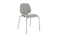 Coussins de façade My Chair chrome & chêne