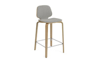 My Chair Barhocker 65 cm Frontpolster eiche