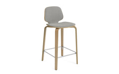 My Chair Barhocker 65 cm Frontpolster eiche
