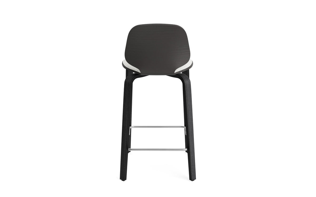 My Chair Barstuhl 65 cm Frontpolster holz in Hallingdal 110 präsentiert im Onlineshop von KAQTU Design AG. Barstuhl ist von Normann Copenhagen