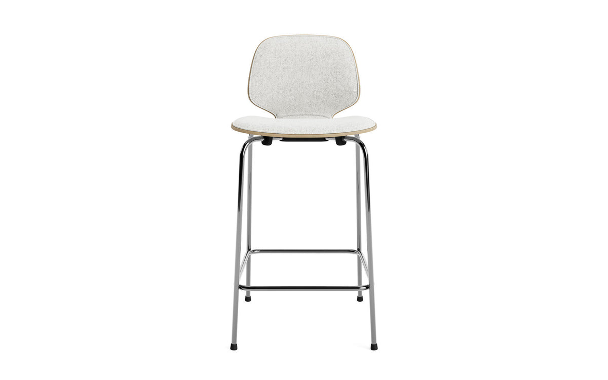 My Chair Barstuhl 65 cm Frontpolster Stahl in Hallingdal 110 präsentiert im Onlineshop von KAQTU Design AG. Barstuhl ist von Normann Copenhagen