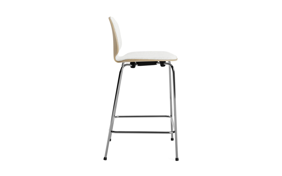 My Chair Barstuhl 65 cm Frontpolster Stahl in Hallingdal 110 präsentiert im Onlineshop von KAQTU Design AG. Barstuhl ist von Normann Copenhagen