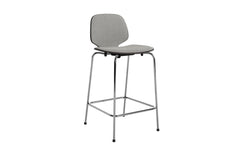My Chair chaise de bar 65 cm rembourrage avant en acier