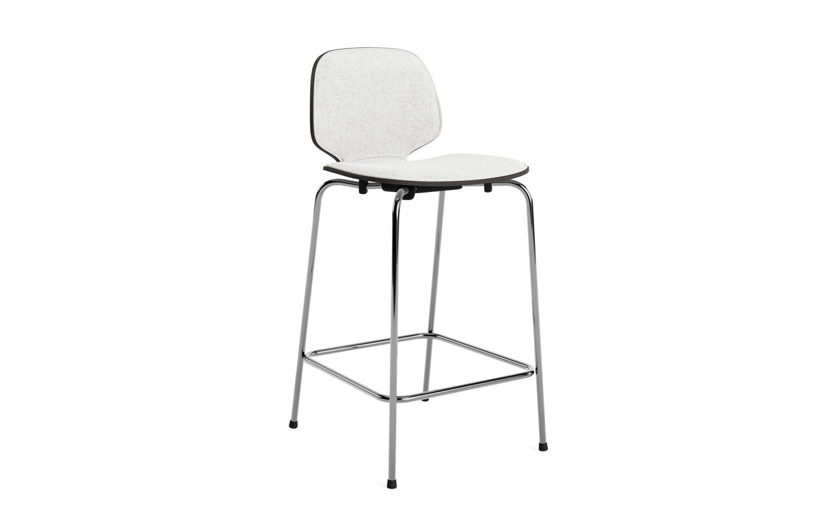 My Chair Barstuhl 65 cm Frontpolster Stahl in Hallingdal 110 präsentiert im Onlineshop von KAQTU Design AG. Barstuhl ist von Normann Copenhagen