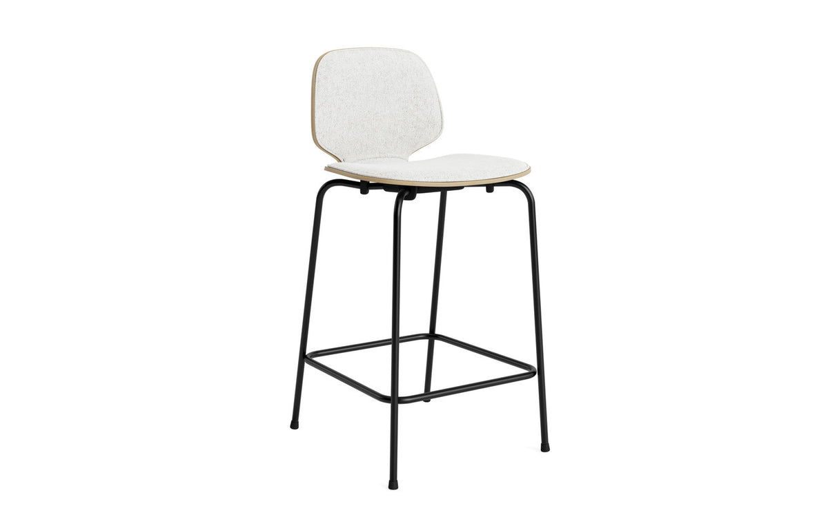 My Chair Barstuhl 65 cm Frontpolster Stahl in Hallingdal 110 präsentiert im Onlineshop von KAQTU Design AG. Barstuhl ist von Normann Copenhagen